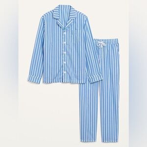 Old Navy Blue and White Striped pajamas M women’s